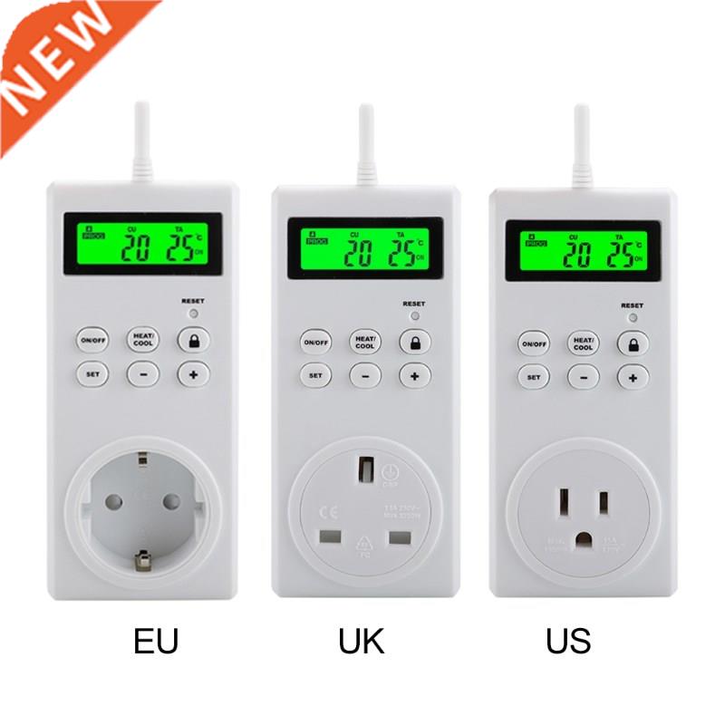 Programmable Plug in Thermostat Outlet Electric Thermostat C