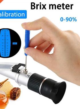 Brix meter concentration meter Refractometer Wide-range 0-90