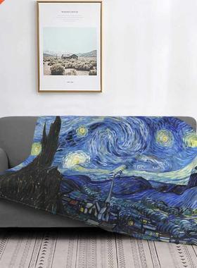 Starry Nig Van Gogh Throw Blanket Gauze Blanket Bed Linen