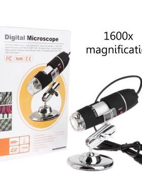 8LED 1600x USB Dgtal Mcroscope Electronc Lens Lght Bol