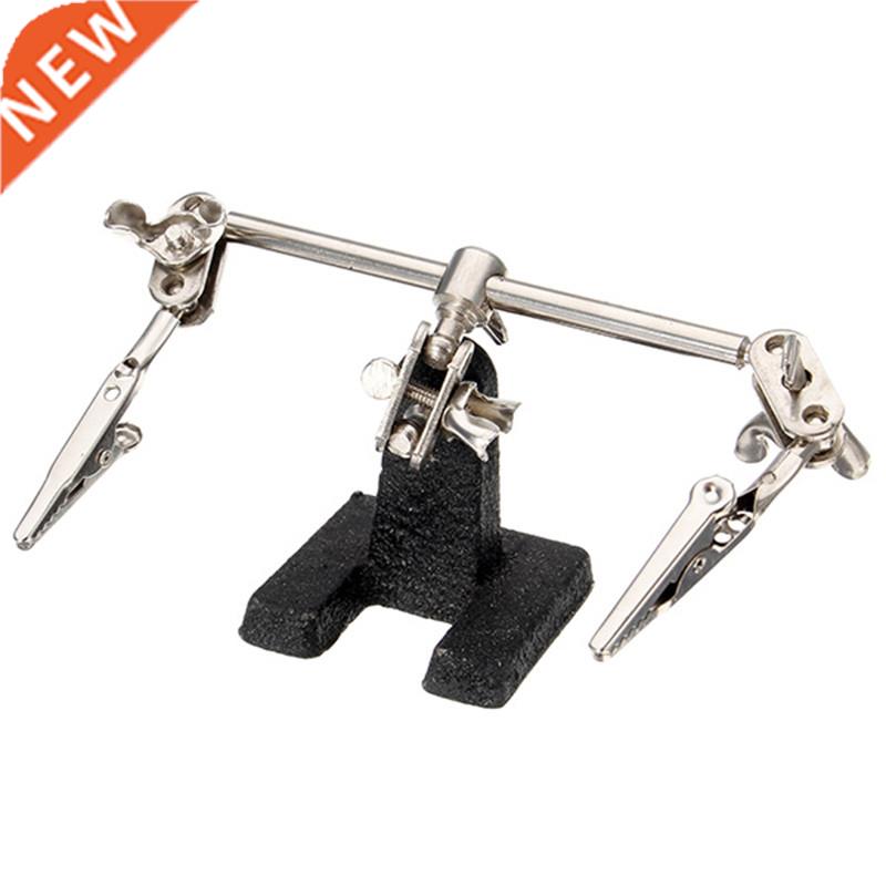 Third Hand Iron Stand Clamp Helping Hands Clip Tool PCB Hold
