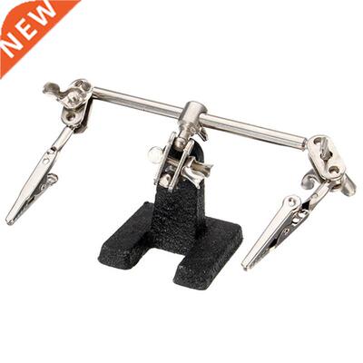 Third Hand Iron Stand Clamp Helping Hands Clip Tool PCB Hold