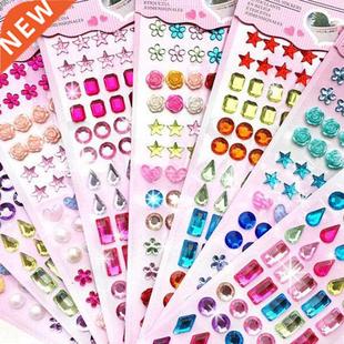 Crystal Stickers Children Sticker Acrylic Toys Dec styles