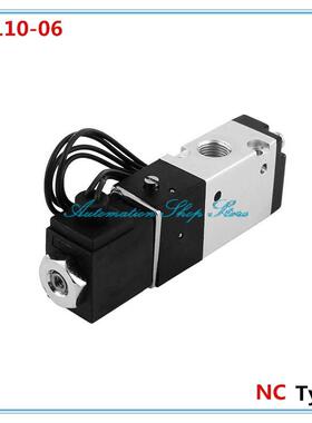 3V110-06 DC12V DC24V AC110V AC220V NC Single Head 2P 3W G1/8