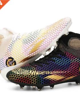Botas de fútbol de tobillo alto para hombre y mujer,