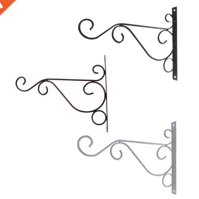 Wall-Mounted Hook Flower Stand Decoration Wall Hanging Baske