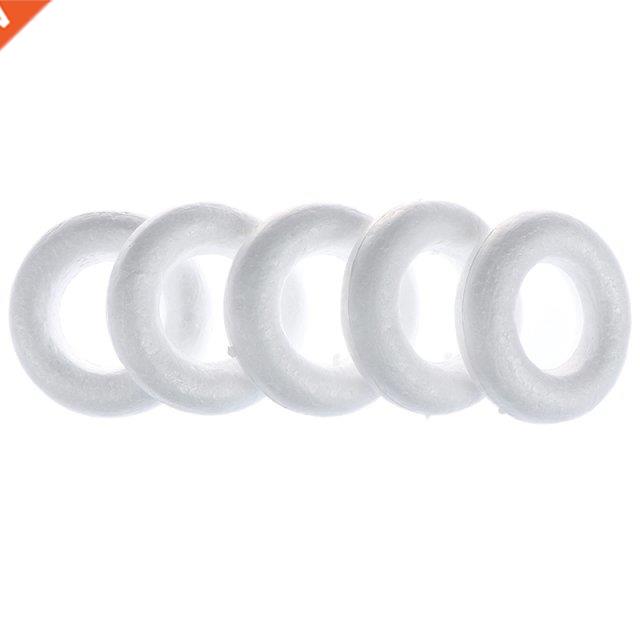 5pcs Round  Styrofoam Balls Christmas Ball White Modellin