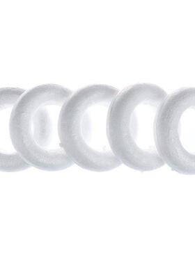 5pcs Round  Styrofoam Balls Christmas Ball White Modellin