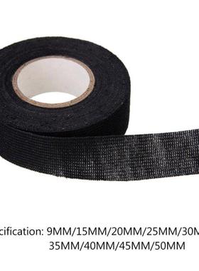 Automotve Wrng Harness Cloth Tape Black Flame Resstant T