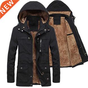 New Military Thick Warm Man Jacket Winter Parkas Casual Cott