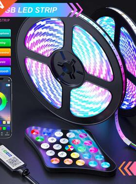 Bluetooth 5V USB Led Strip Lights RGB 1M-0M Led Light TV Ba