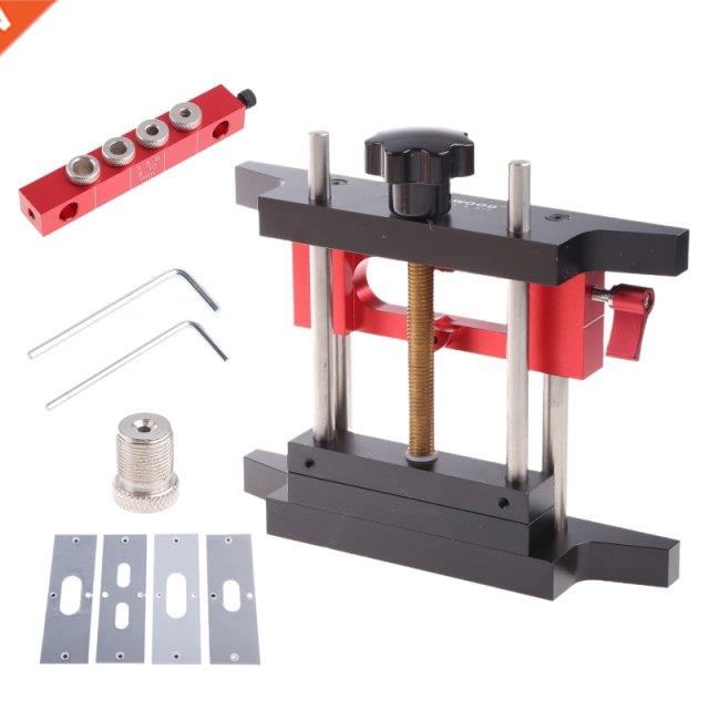 Carpentry Positioner Punch Locator 2 in 1 Drill Guide Self C