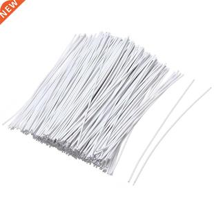 Metallic Twist Cord Wire Cable Inches Reusable 500pcs Ties