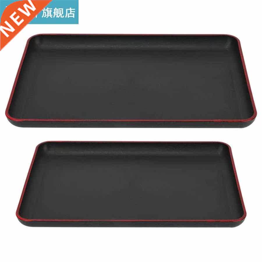 Serving Dessert Tray Rolling Japanese Style Rectangular Tray