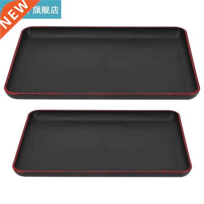 Serving Dessert Tray Rolling Japanese Style Rectangular Tray