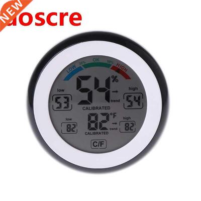 Digital Indoor Thermometer Hygrometer Touchscreen Temperatur