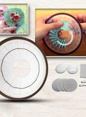 Large Rosette Maker Round Yo-Yo Maker Sewing Crafts Embellis