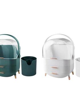 Portable Makeup Case Large Capacity Cosmetic Box Travel Orga