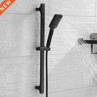 Shower Sliding Bar High Mounted Black Wall Quality
