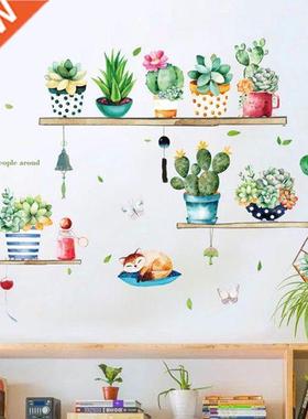 Nordic Ins Wind Cactus Potted Living Room Bedroom Wardrobe P