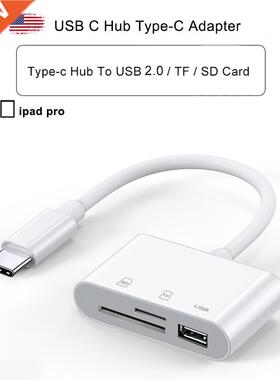 Ingelon Micro Sd Card Reader Usb C 3 In 1 Memory Card Reade