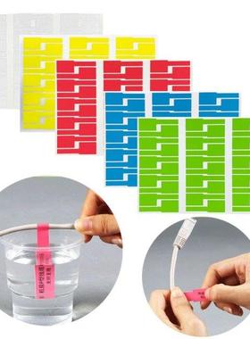 1 Sheet Cable Labels Sticker Waterproof Identification Tags