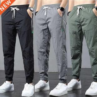 Loose Trousers Men Spring Summer 2021 New Arrival Ultra-thin