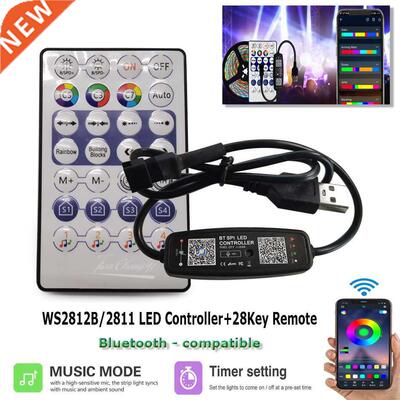 WS2812B LED Controller Bluetooth--compatible Music For SK681