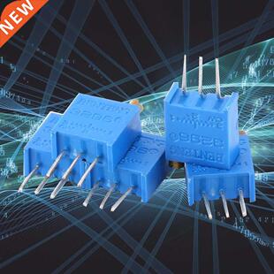 60pcs Potentiometer Assorted Kit Variable Resistor Resistive