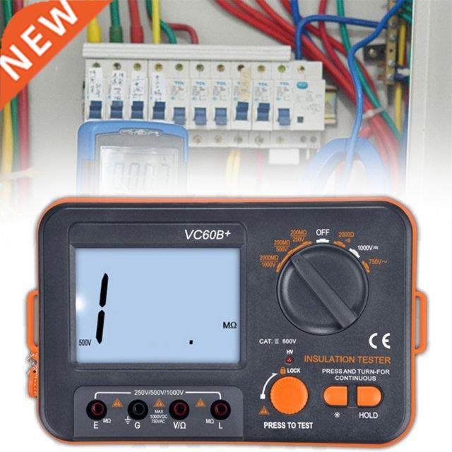 Digital Insulation Resistance Tester Megger MegOhm Meter 250