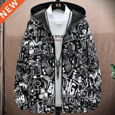 2022 Autumn New Double Sided Wear Windbreaker Men Casual Jac
