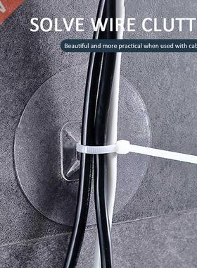 Punch-free Transparent Strong Self-adhesive Hook Cabinet Ant