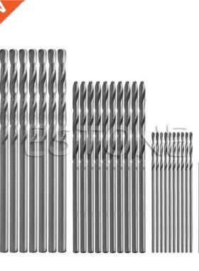 40Pcs Mini Drill HSS Bit 0.5mm-2.0mm Straight Shank PCB Twis