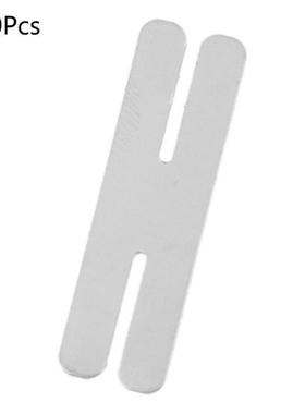 100pcs/lot 0.15*8*28 H type Nickel Plated Steel Strap Strip