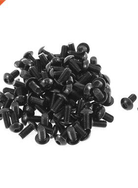 M5x10mm 10.9 Steel Button Head Hex Socket Cap Screw Bolt 100