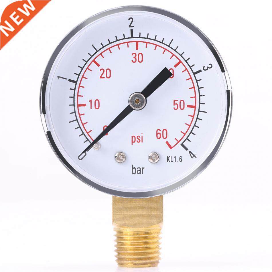 High Accurate Pressure Gauge For Fuel Air Oil Or Water 0-4ba