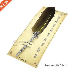 *Calligraphy Feather Dip Pens Fountain Pen Retro with 5 Nib