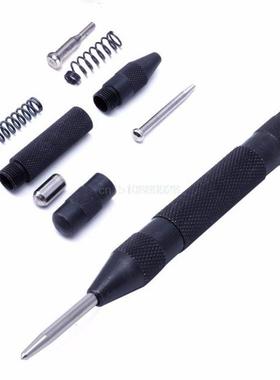 5 Heavy Duty Automatc Centre Punch Sprng Loaded Metal Woo