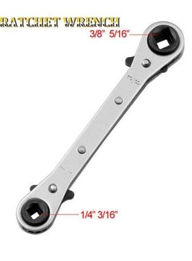 3/16 1/4 5/16 3/8 Double End Ratchet Wrench Air Conditio