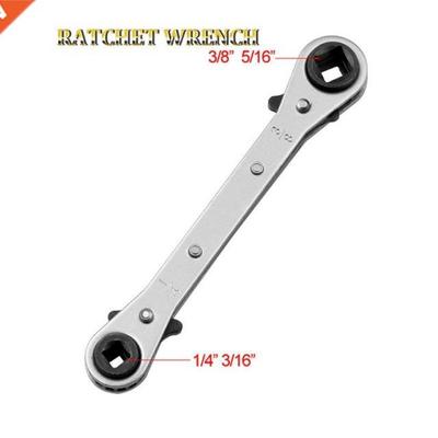 3/16 1/4 5/16 3/8 Double End Ratchet Wrench Air Conditio