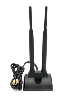 Dual Band WiFi Router Dual RP-SMA Male Signal Booster Antenn