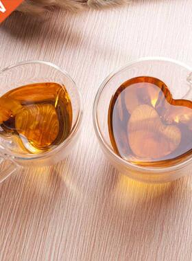 Heart Love Shaped Coffee Mug Juice Cup Coffee Tea Beer cups