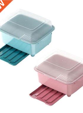 Tableware Storage Box Bowl Chopsticks Cup Dish Drain Rack Ki