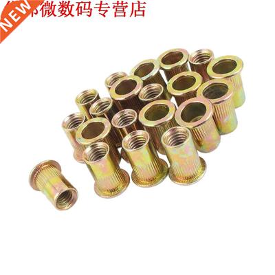 2X20pcs Platte Kop Metrc Staal M8 Blnd nsert Rvet Nut R