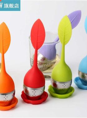 1PC Tea Infuser Brewing Device Herbal Spice Filter Silicone