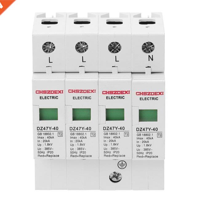 DZ47Y-40KA 385V SPD House Surge Protector Protective Low-vol