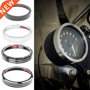 Trim Bezel Cut Black CNC Speedometer Billet Motorcycle ver
