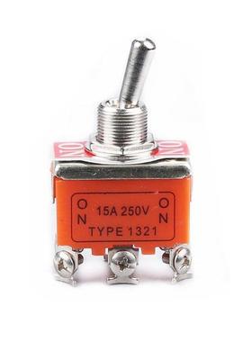 10pcs Micro switch 15A 250VAC 6PIN ON-ON E-TEN121 Toggle sw