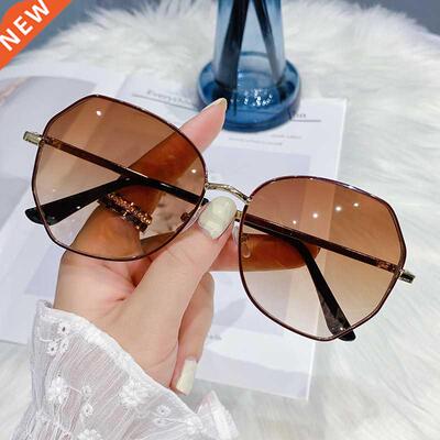 2021 Brand Designer Sunglasses For Women Fashion Polygon Me