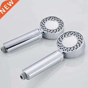 Double-sided Dual Function Shower Head Water Saving Round AB